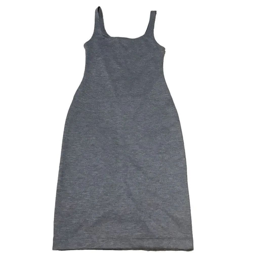Zara gray long dress size M. A206